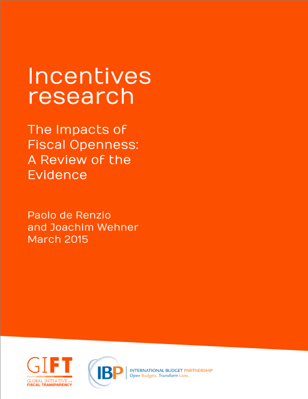 The Impacts of Fiscal Openness: a Review of the Evidence