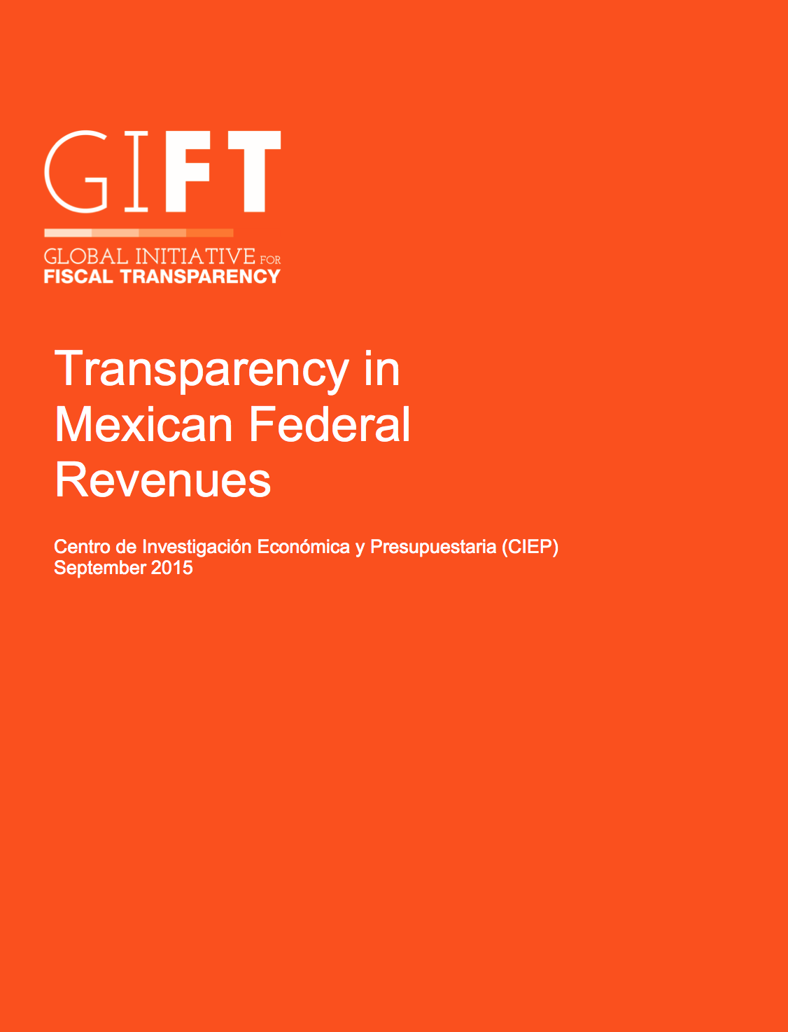 Transparency in Mexican Federal Revenues