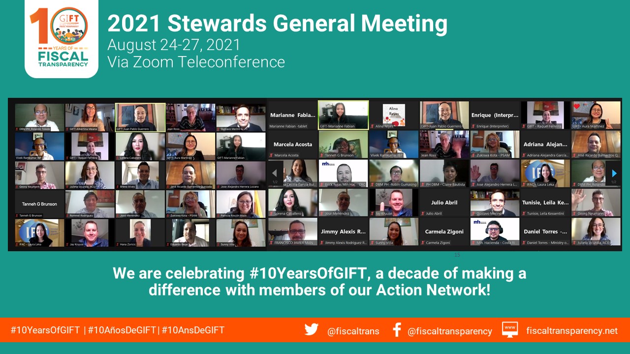 2021 GIFT Stewards General Meeting