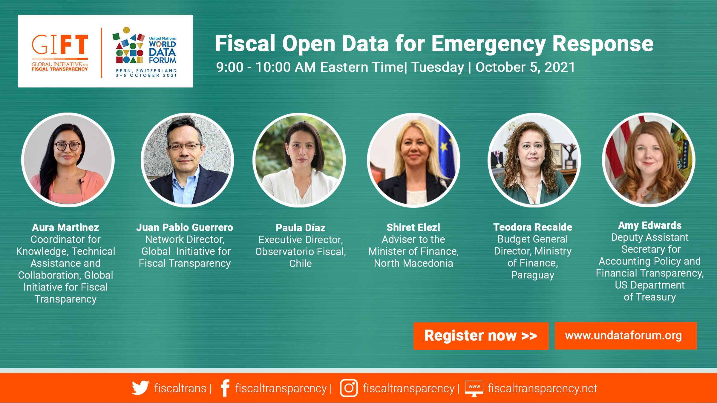 UN World Data Forum 2021 Webinar: Fiscal Open Data for Emergency Response
