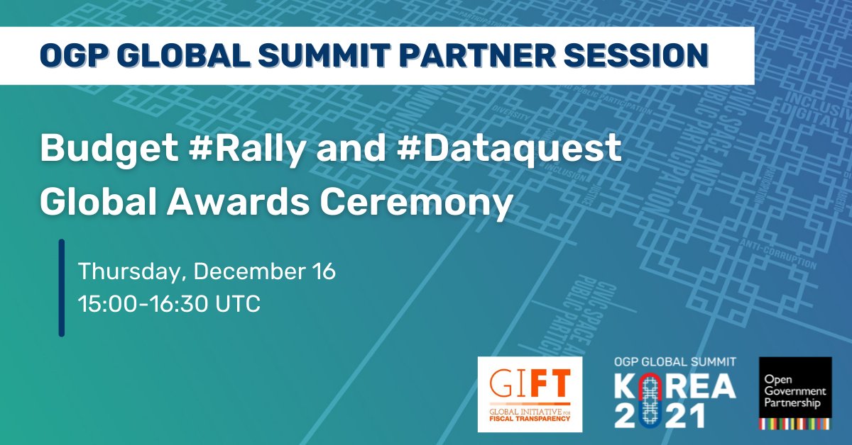 2021 #DataRallyFromHome & #Dataquest Global Awards Ceremony
