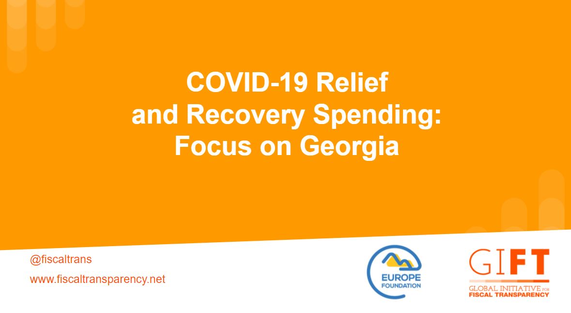 [NEW RESOURCE] COVID-19 Relief and Recovery Spending: Focus on Georgia