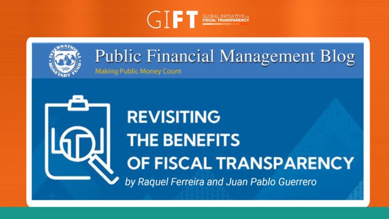 Revisiting Benefits Of Fiscal Transparency – GIFT